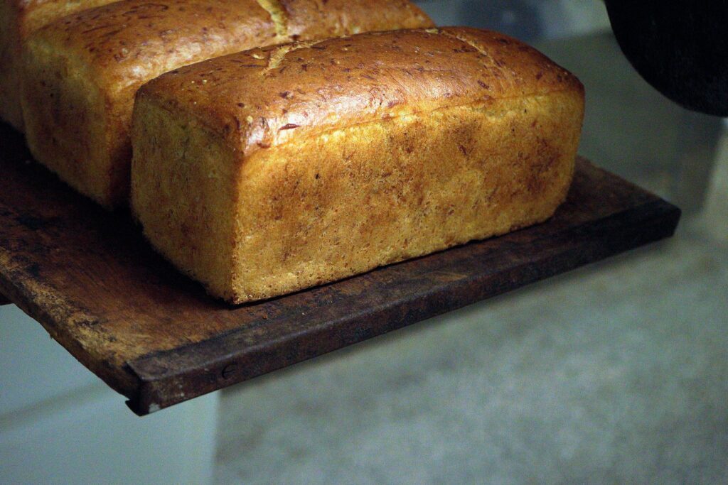 Siegerländer Riewekoche ein Tradiotionelles Gebäck aus Kartoffel. Mit Butter ein Hochgenuss.